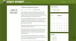 Desktop Screenshot of jokesblogger.com