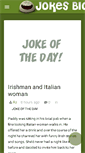 Mobile Screenshot of jokesblogger.com