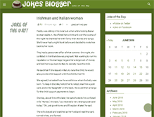 Tablet Screenshot of jokesblogger.com